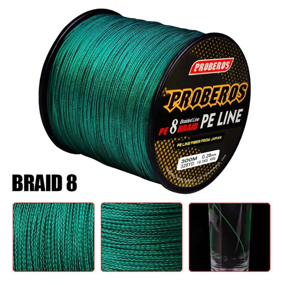 8 Weaves Braided Fishing Line - Super Strength & Durability 8 Weaves Braided Fishing Line - Super Strength & Durability