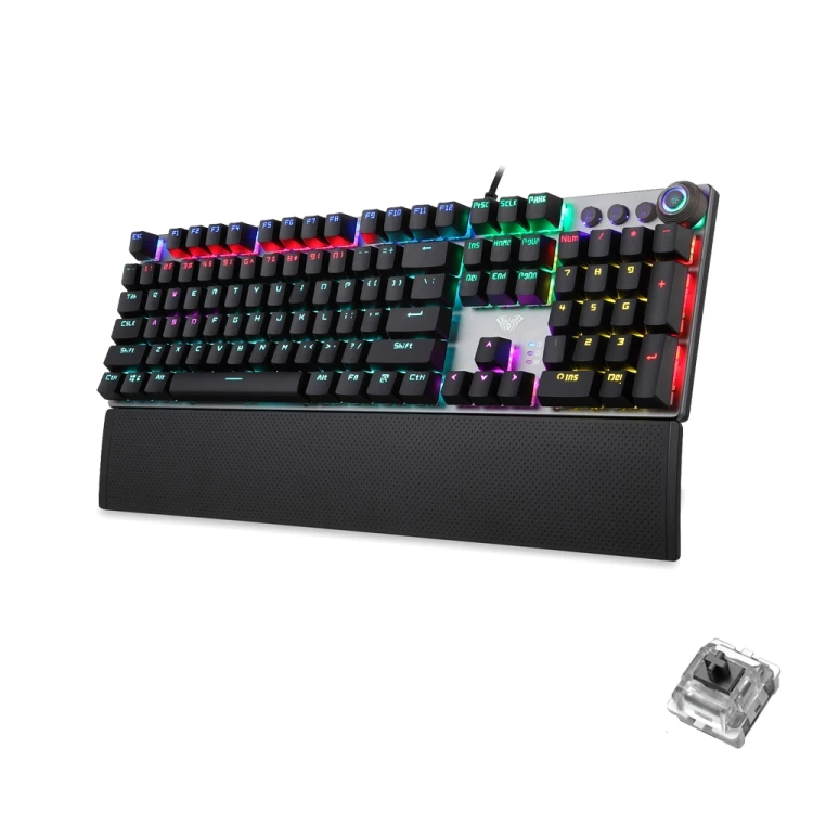 aula l2098 rgb mechanical gaming keyboard