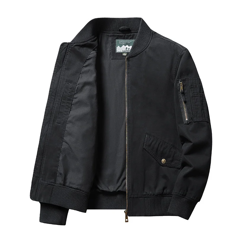 Ready-made Wholesale Autumn Casual Jacket Men Coats Plus Size