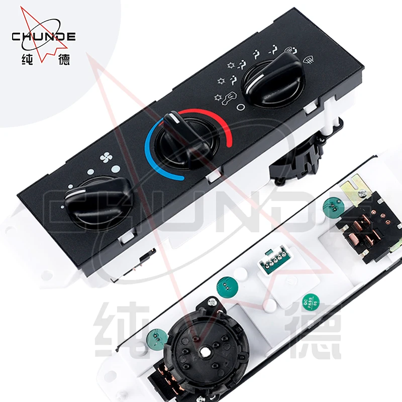 A/K Kontrol-panela 2005-2006 Jeep Wrangler A/K beroketa klima-kontrolu-interragailu panela 55056558AA 55056558AB