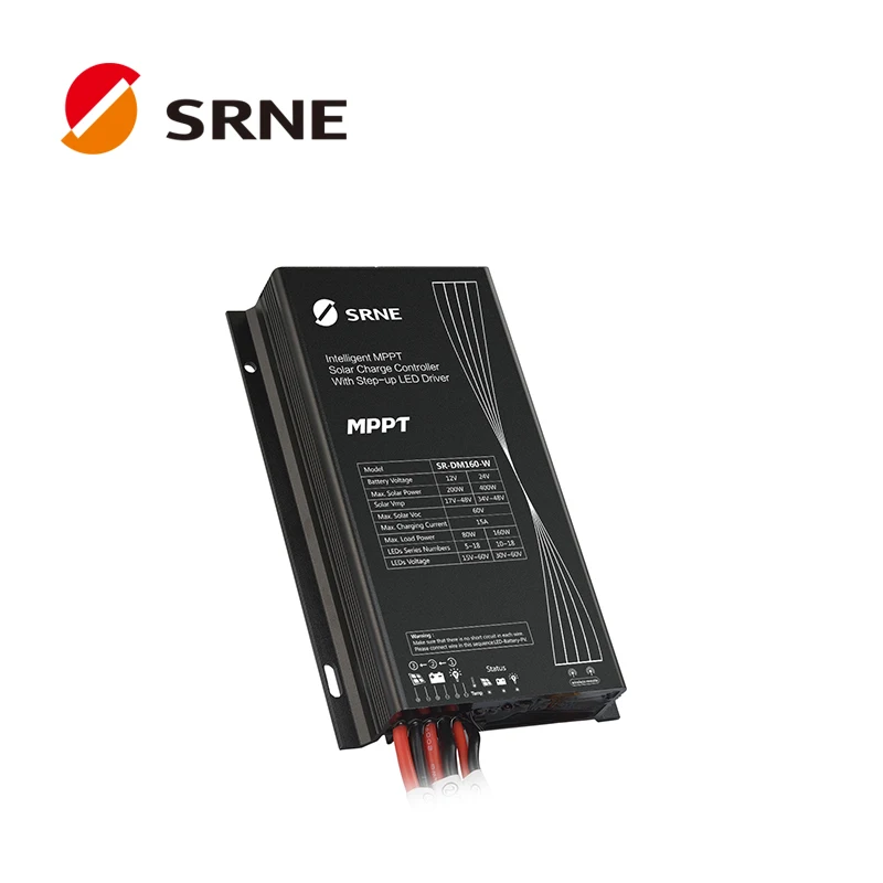 SRNE MPPT Solar Street Light Controller DM160 IoT Network