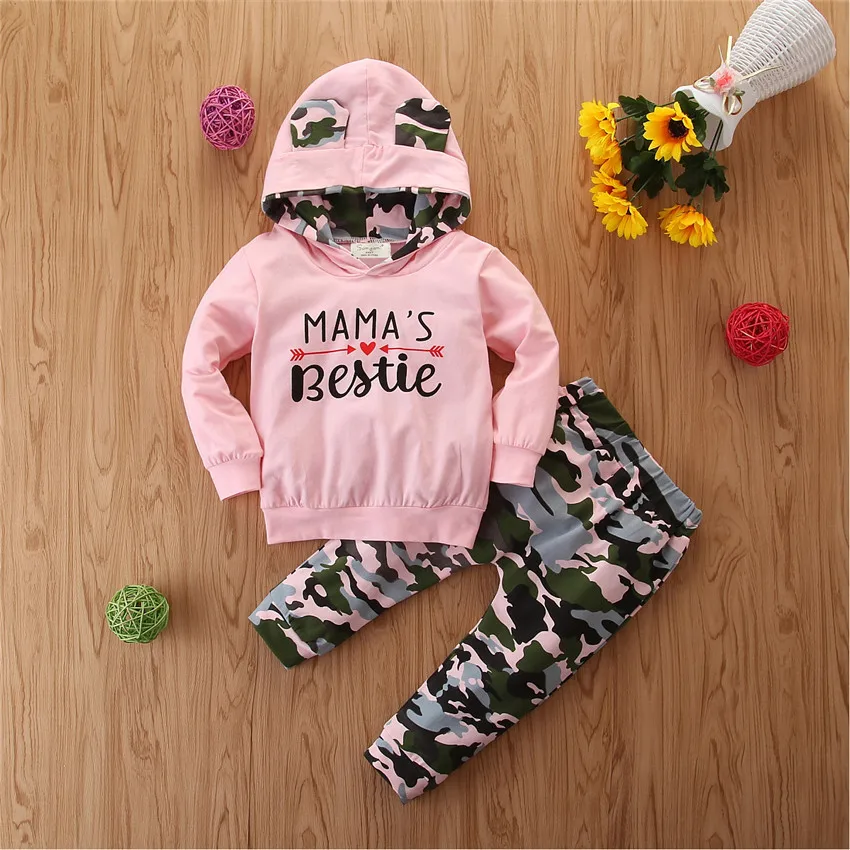 pink camo newborn outfit