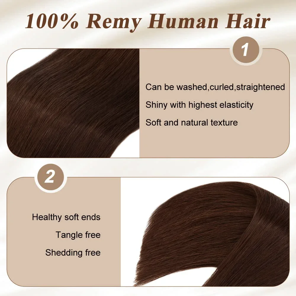 Natürlicher Micro-Loop-Ring, Remy-Echthaar-Extensions, Highlights, glatt, 50 Strähnen, 50 g_voghion.com