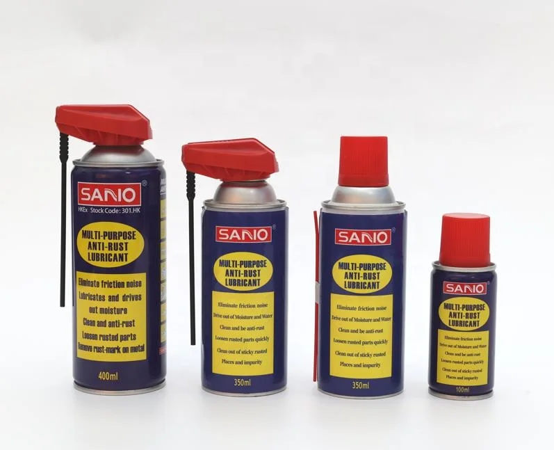 SANVO  Anti Rust 100ml Eco-friendly Anti Rust Lubricant Spray Antistatic Descale Anti Rust