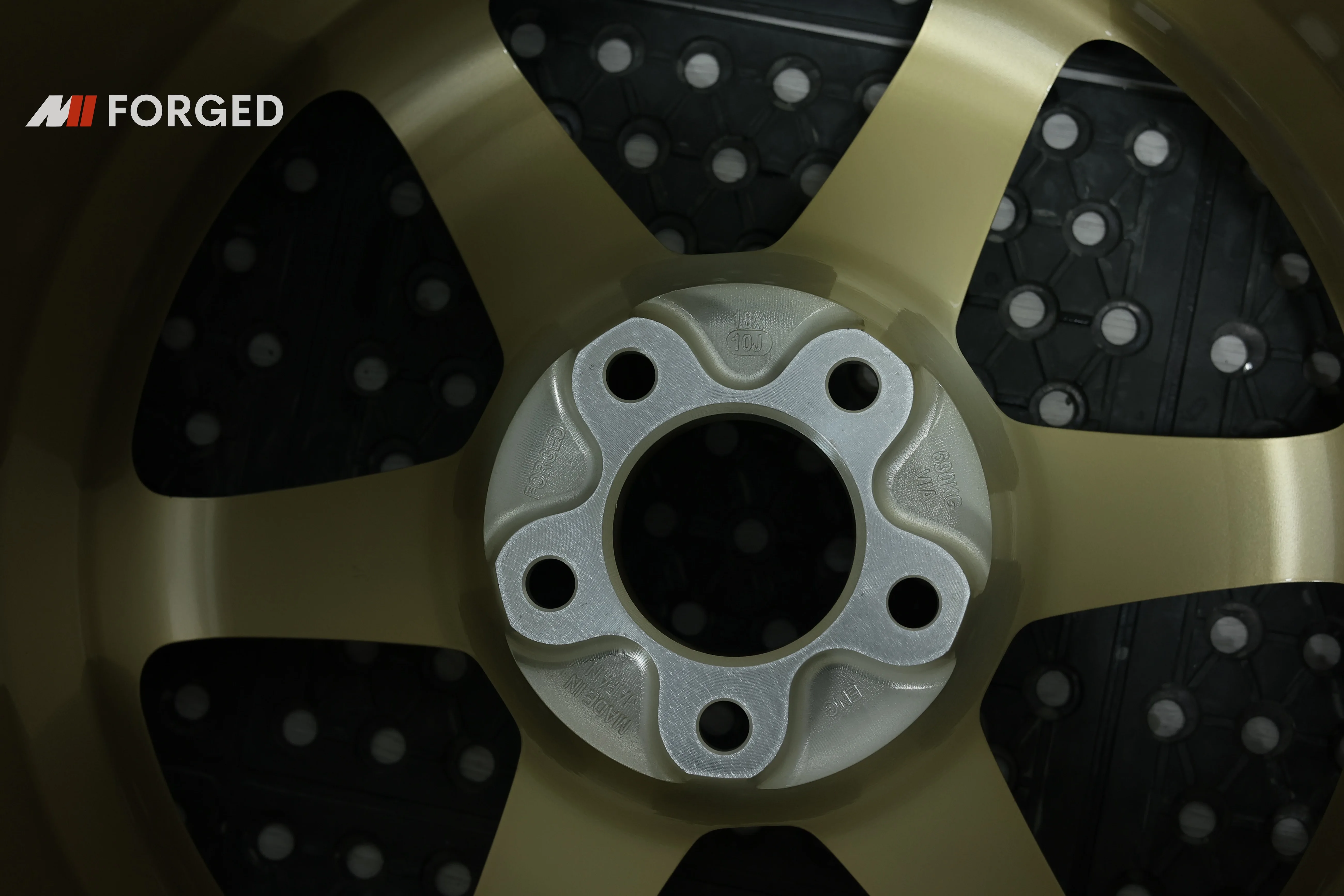 MN Hot Sale Gold Wheels Forged Rims 5x120 5x114.3 18 Inch Replica Volk Racing Te37 SL for Tesla Model S JDM BMW E46 E90
