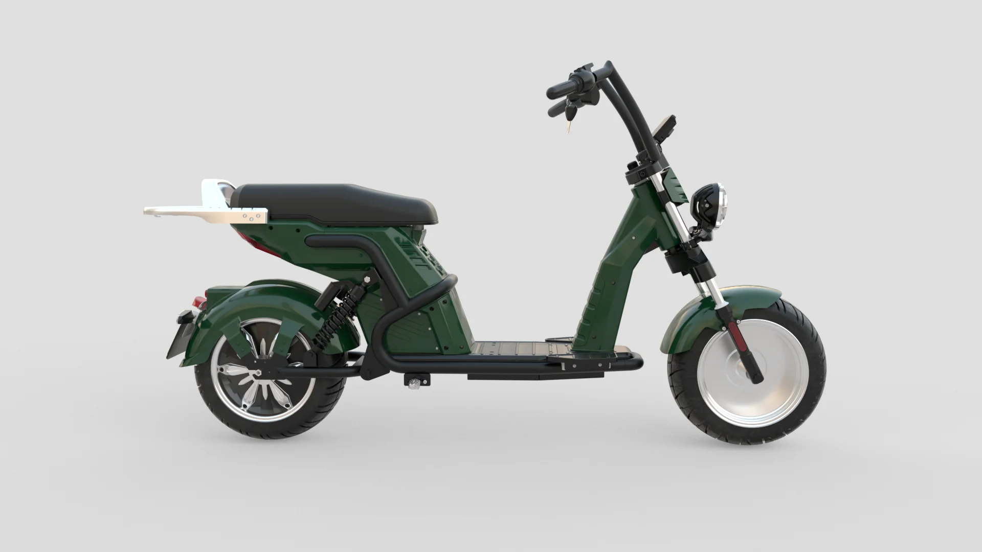 Quality COC Beautiful Electric Scooter Citycoco New Model CP-9 Lithium Battery High Speed 3000W Factory Price Big Seat for Adult