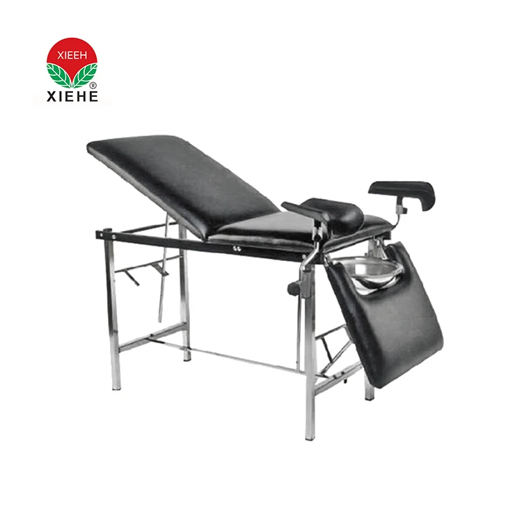 YXH-105 Whole Stainless Steel Frame Gynecological Couch