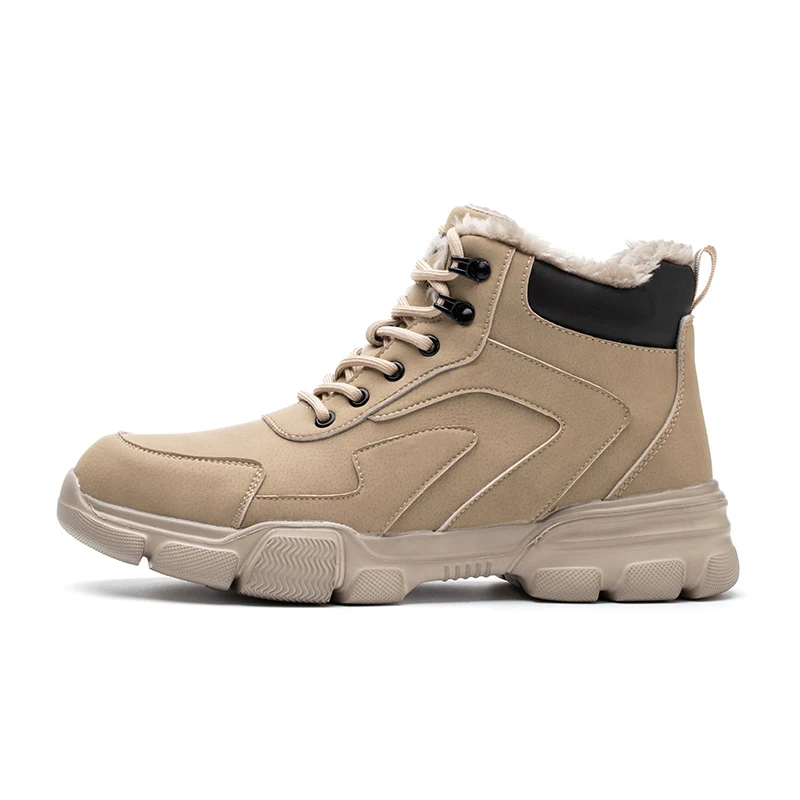 Hot Selling Steel Toe Safety Boots Workmans Man Shoe Casual Boot Prevent  Puncture Mens Sport Work Time Safety Boots