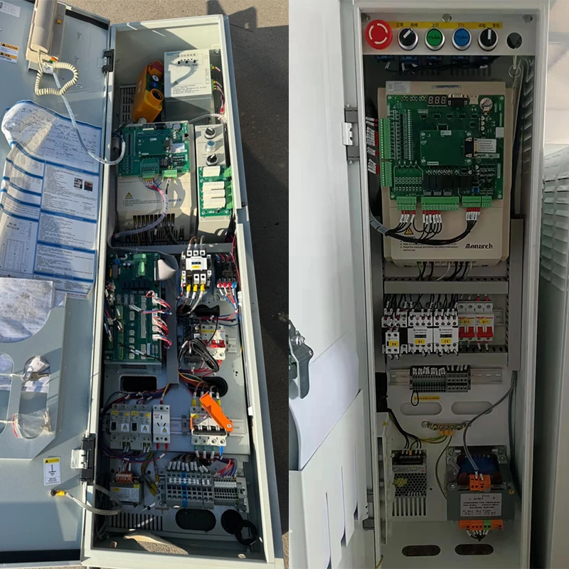 Monarch MRL Elevator Control Cabinet System NICE3000 7.5kw 380v ...