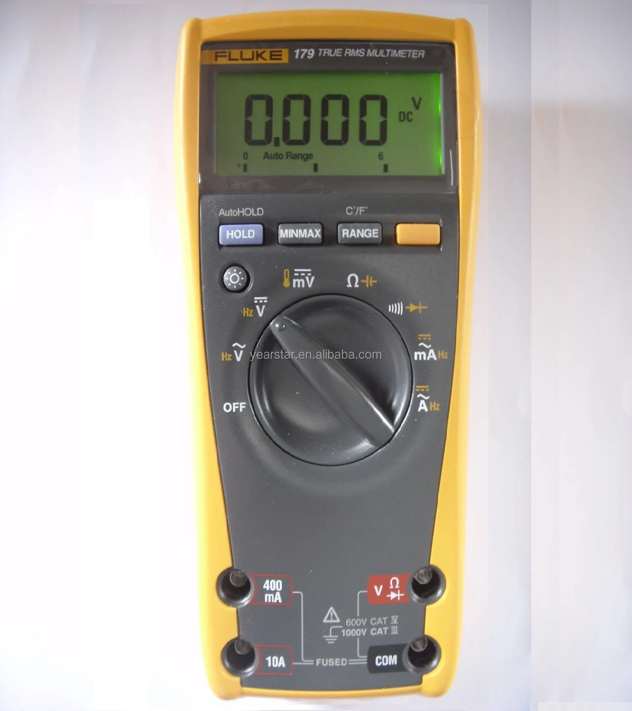 Manual and Automatic Ranging Ergonomic case with Integrated Protective Holster Series Digital Multimeters Fluke 179
