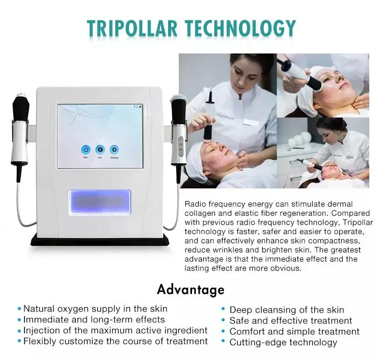 Good quality 3 In 1 Oxygen Jet Facial Machine Skin Care CO2 Oxygen Bubble Exfoliate Oxygen Skin care machine