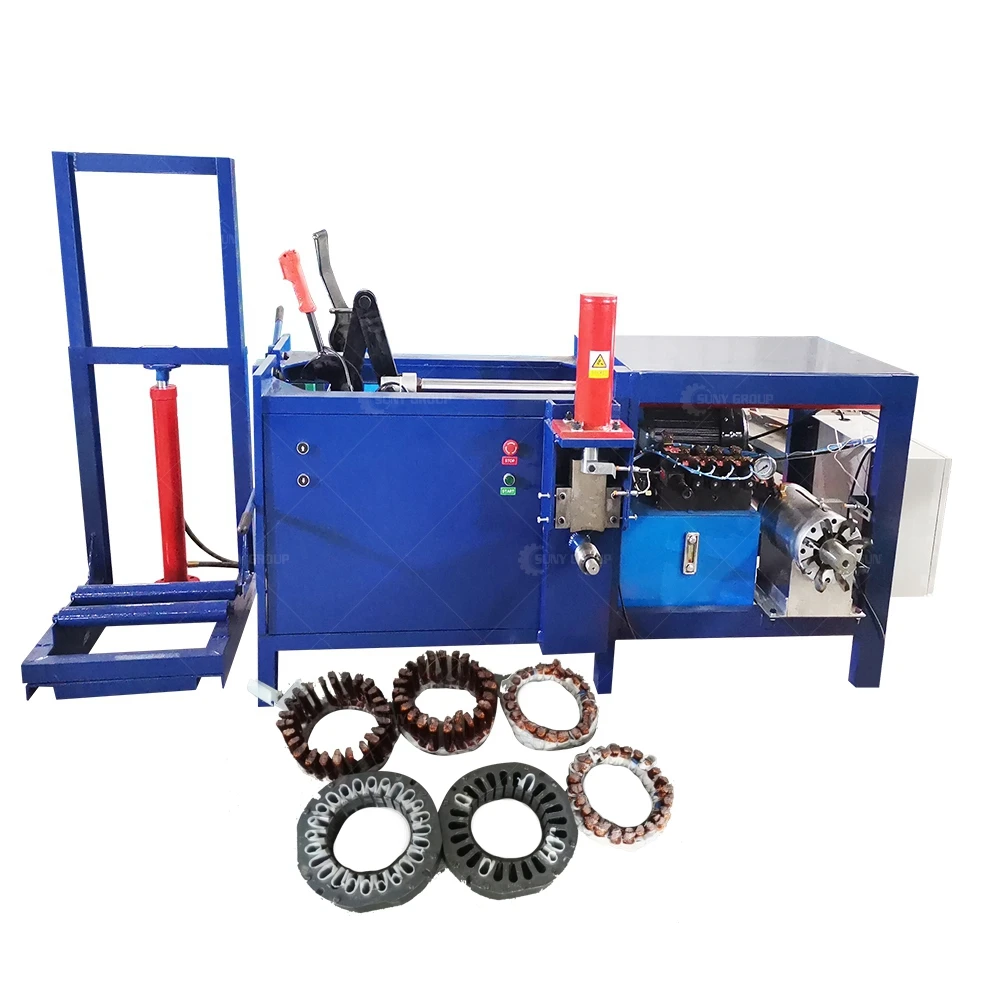 Motor Stator Copper Extractor Electric Motor Stator Copper Wire Pulling Machine