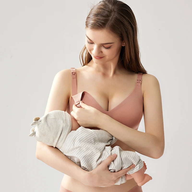 Wholesale Nursing Bras for Breastfeeding Seamless