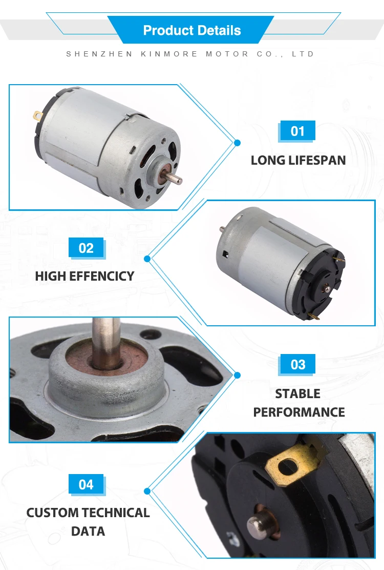 Brushed DC Motor – Kinmore Motor