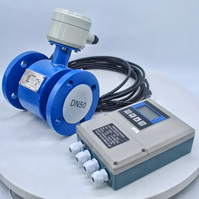 Factory Price Industrial EMFM HFD3000 Electromagnetic Flow Meter EMF Magnetic Flow Meter DN150 DN200 DN300
