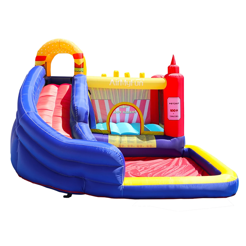 Высококачественный Тканевый Гигантский Надувной Батут Airmyfun Для Детей -  Buy Indoor Inflatable Slide For Kids,House Inflatable Slide For Kids,Giant  Metal Slide For Sale Product on Alibaba.com