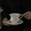 Pink Flower Cup and Saucer 250ml