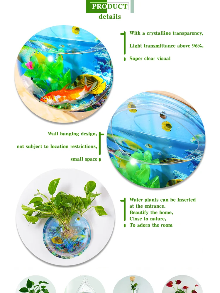 2021 New Wholesale Clear Glass Fish Bowls Glass Fish Tank Glass,Good