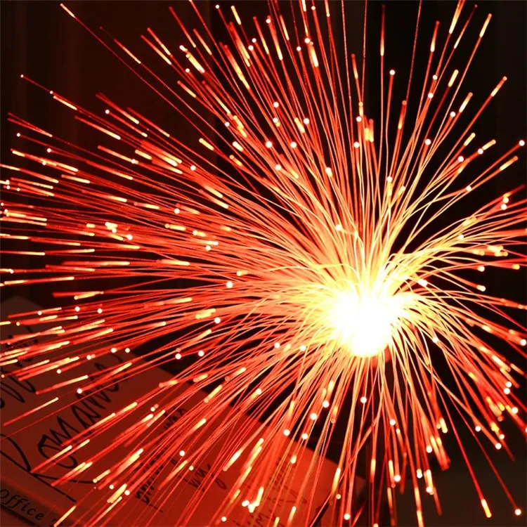 Luminous starry sky shape wedding party christmas decoration LED optic fiber gypsophila light