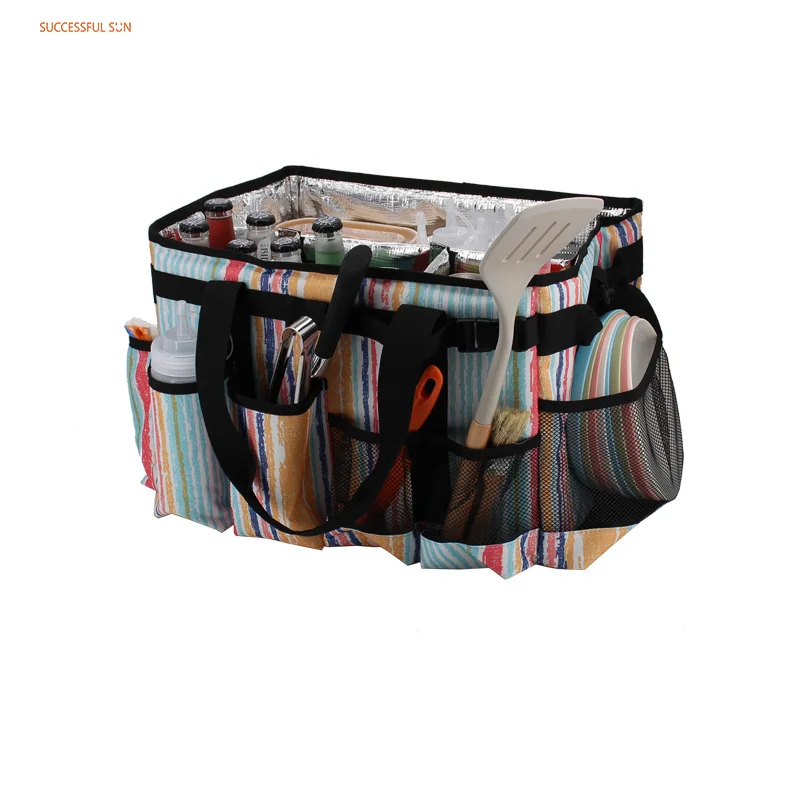 product premium insulated grocery bags picnic cooler bag large capacity reusable thermal food carrier tote insulation bag-4