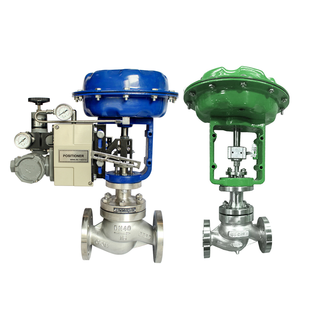 COVNA Pneumatic Control Valve DN20-DN300 Pneumatic Diaphragm Control Globe Valve for Power Plant and Dairy Pasteurizer