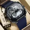 993 Black Case with Blue Silicone Strap
