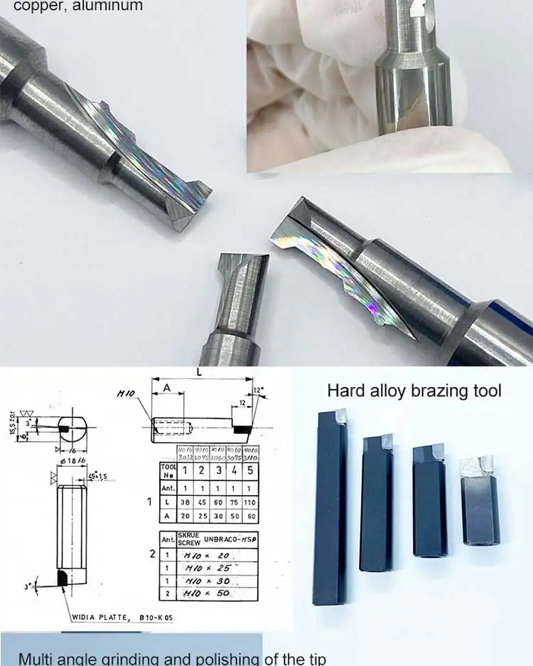 Factory Wholesale Customized Tungsten Carbide Turning Tools CNC Lathe Tools for Metal & Car Cutting Molds & Machines