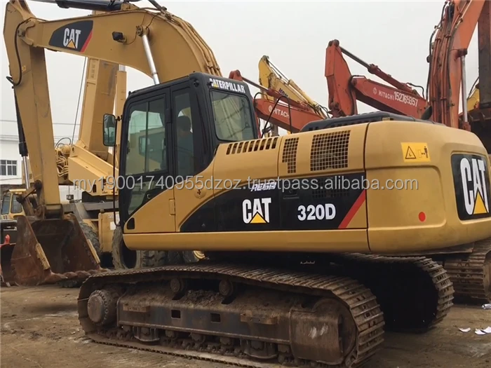 Used Construction Caterpillar 320d Earth Moving Excavator Machine Cat 320b 320c 320d 330c Used 2983