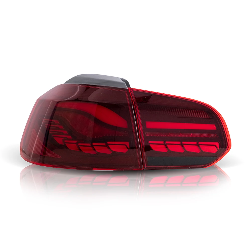 Vland Sequential Tail lights Full LED Rear Lamp Assembly With Brake DRL Fog Lights For Volkswagen MK6 2008-2013 manufacture