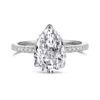 Ice flower cut 8 * 12mm dy120845-s-w-wh