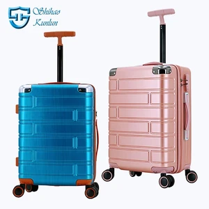 Wholesale Unisex Luxury Lightweight Spinner Carry-On Luggage Hard Shell ABS+PC Case Waterproof Feature for Travel Suitcase