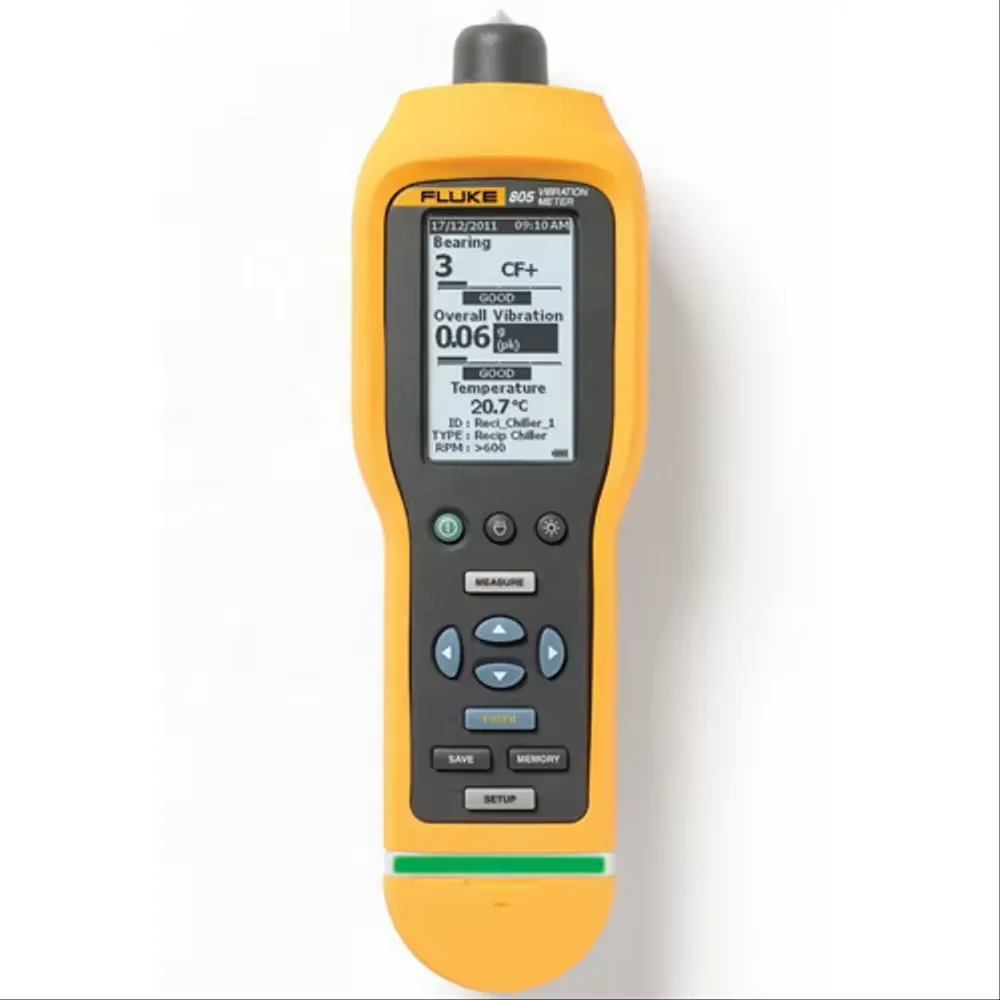 Fluke 805fc 805es Engine Vibration Analyzer With Wifi Vibration Tester