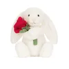 Bunny with a rose-20 cm