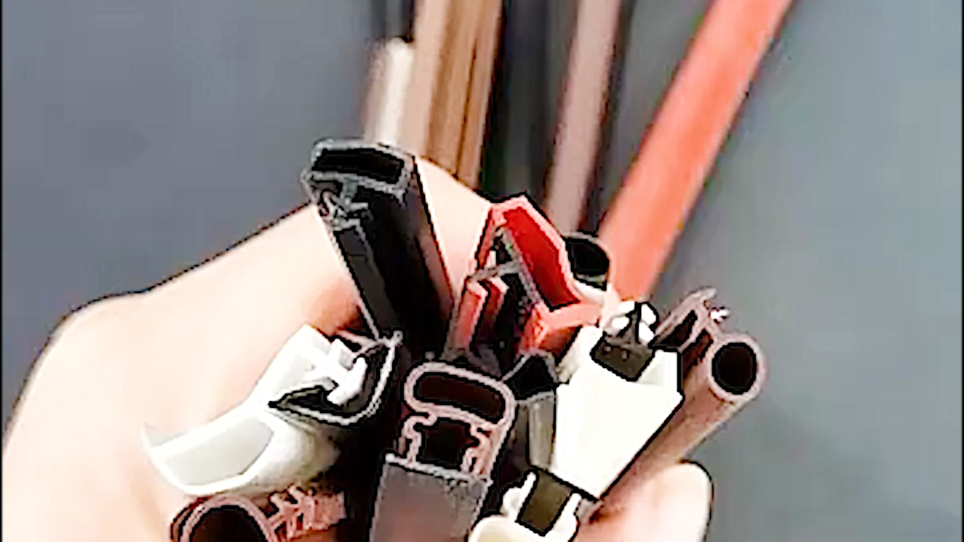 Customize Silicone Weatherstrip Sealing Strips For House Home Room