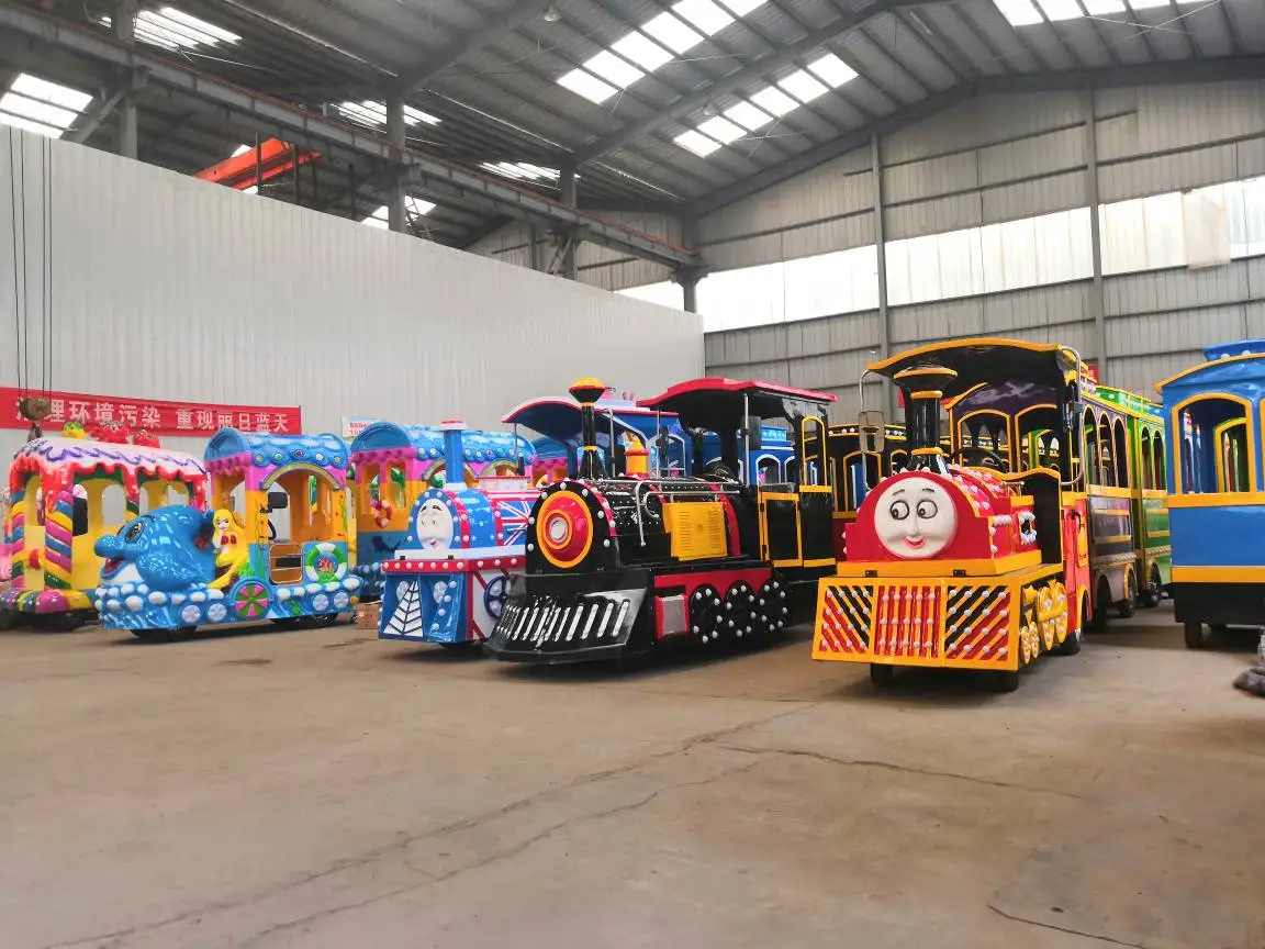 Fun Center Entertainment Kiddy Electric Royal Express Trackless Train.jpg