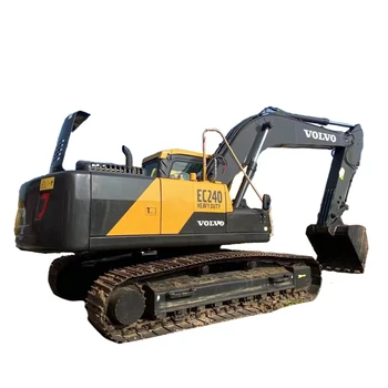 Low Hours Used Excavator Volvo EC240 Hydraulic Crawler Used Digger For Sale