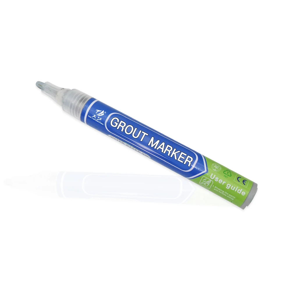 Rotulador Reparador De Juntas De Azulejos - Blanco, Punta Reemplazable, Para Lechada De Baño Y Cocina