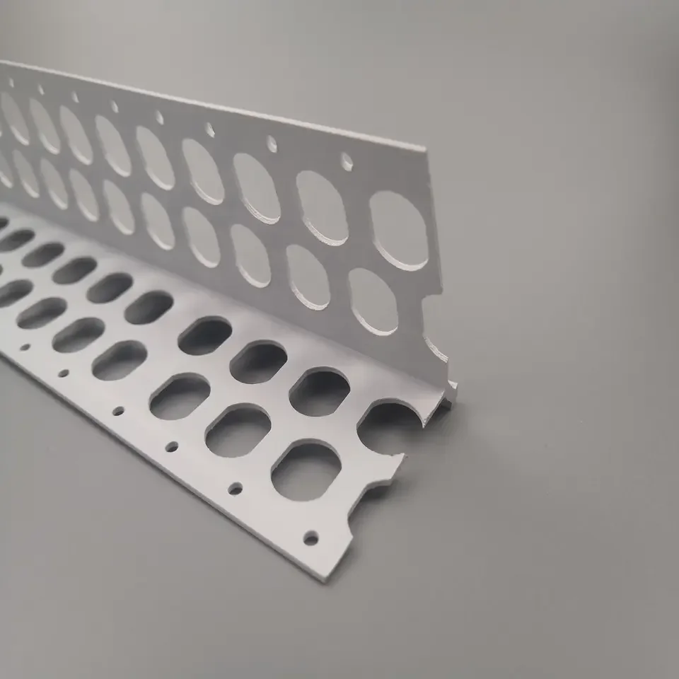 Custom Plastic Extrusion Profile Wall Corner Guard PVC Corner Trim Angle Edge Corner Bead