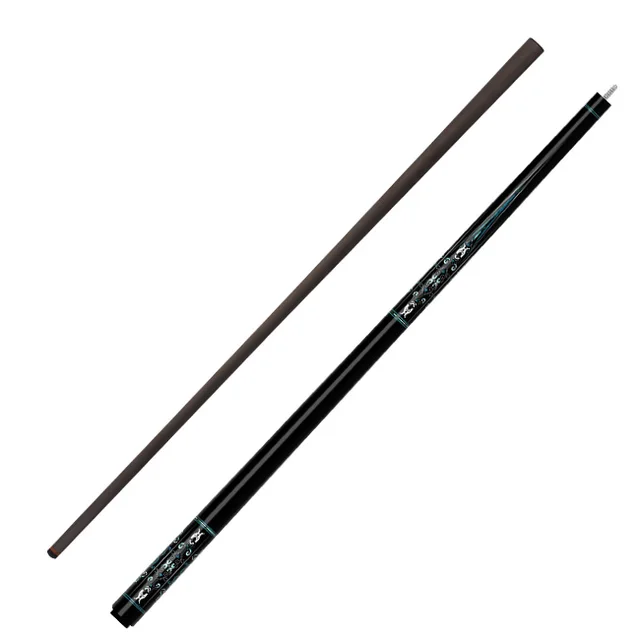 Bi Bo No.115 Factory Customization 1/2 Split Carbon Fiber Snooker & Billiard Cue 12.4mm & 12.9mm Diameters