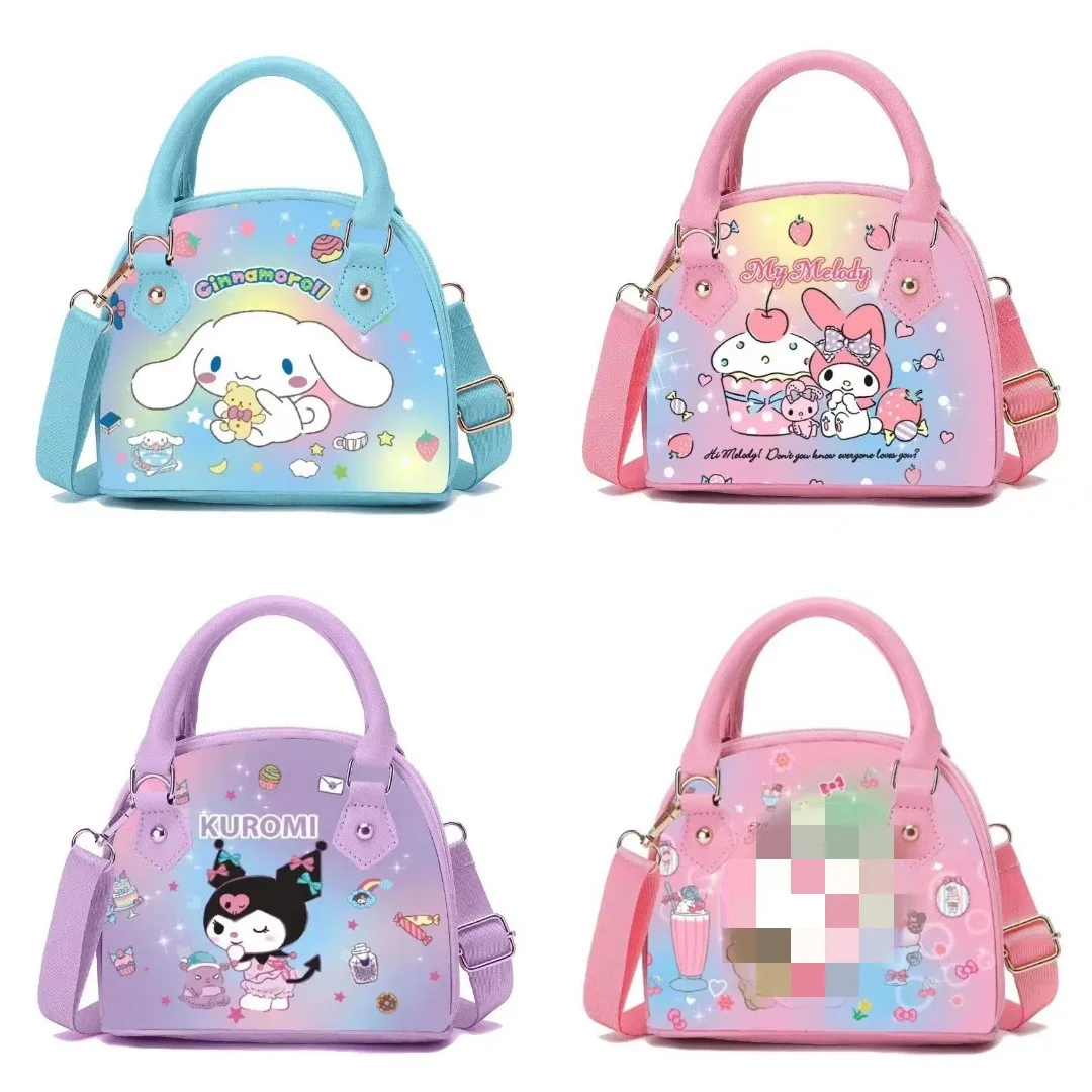 Cartoon Sanrio Leather Small Bag Melody Makeup Bag Yugui Dog Crossbody ...