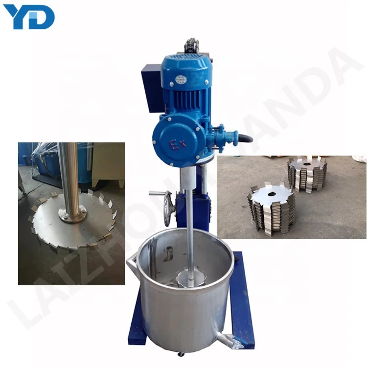 20 L High-Power Chemical Ink Mixer with Stainless Steel Shaft and Gearbox