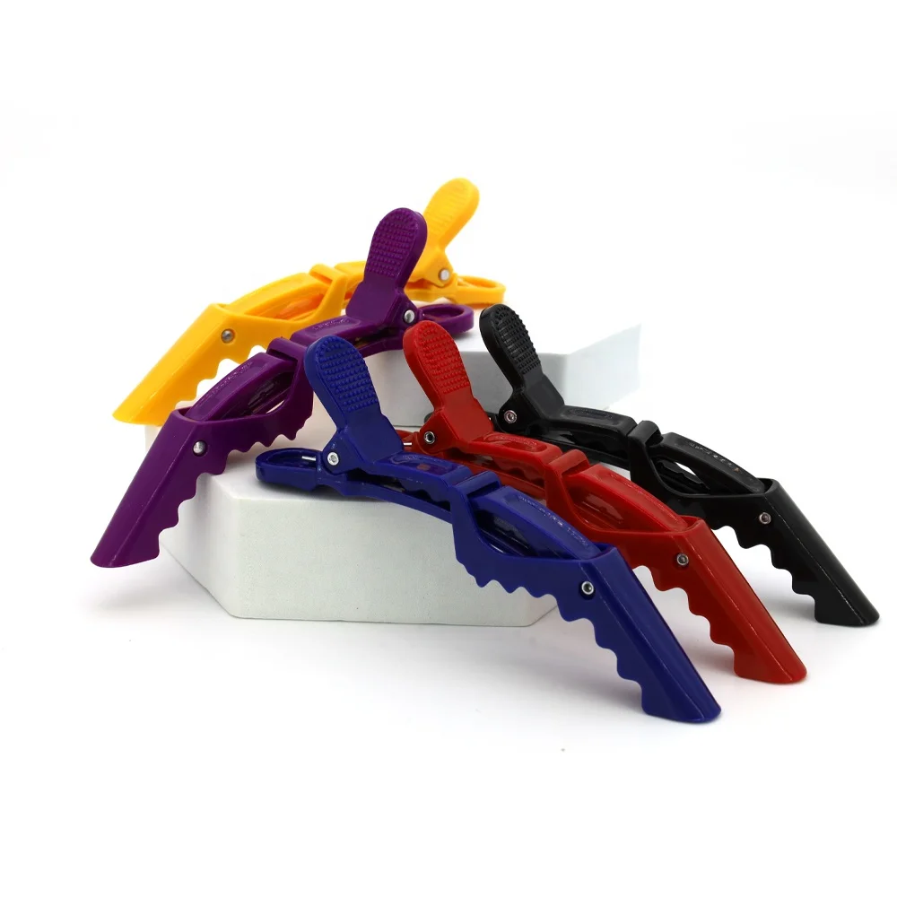 ARLANY Красочные заколки для укладки волос профессиональные Нескользящие зажимы из крокодиловой кожи