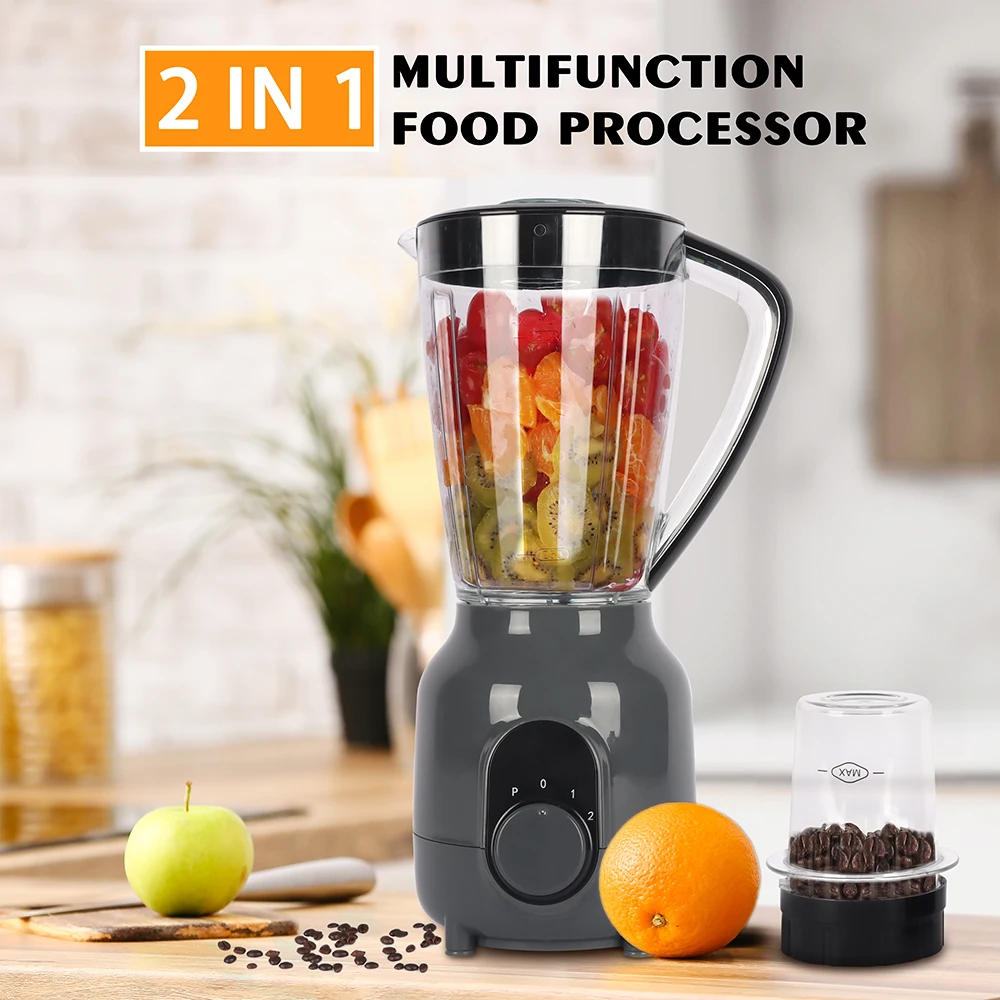 Stand Blender Multifunction Blender 2 Speeds With Plastic Jar And