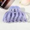 Valla de silicona suave de 9,5 cm-azul-púrpura-115