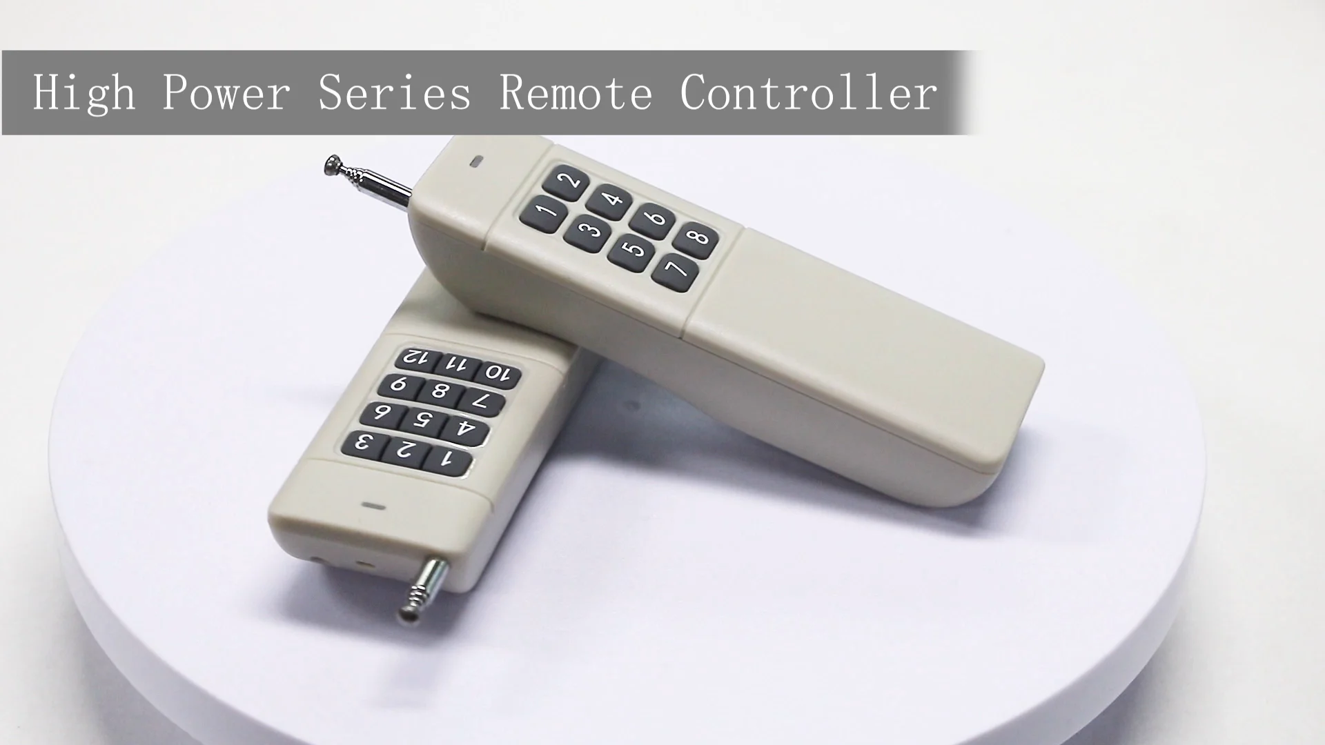 Industrial Long Range Wireless Controls 433/315mhz,Up To 3000m,19