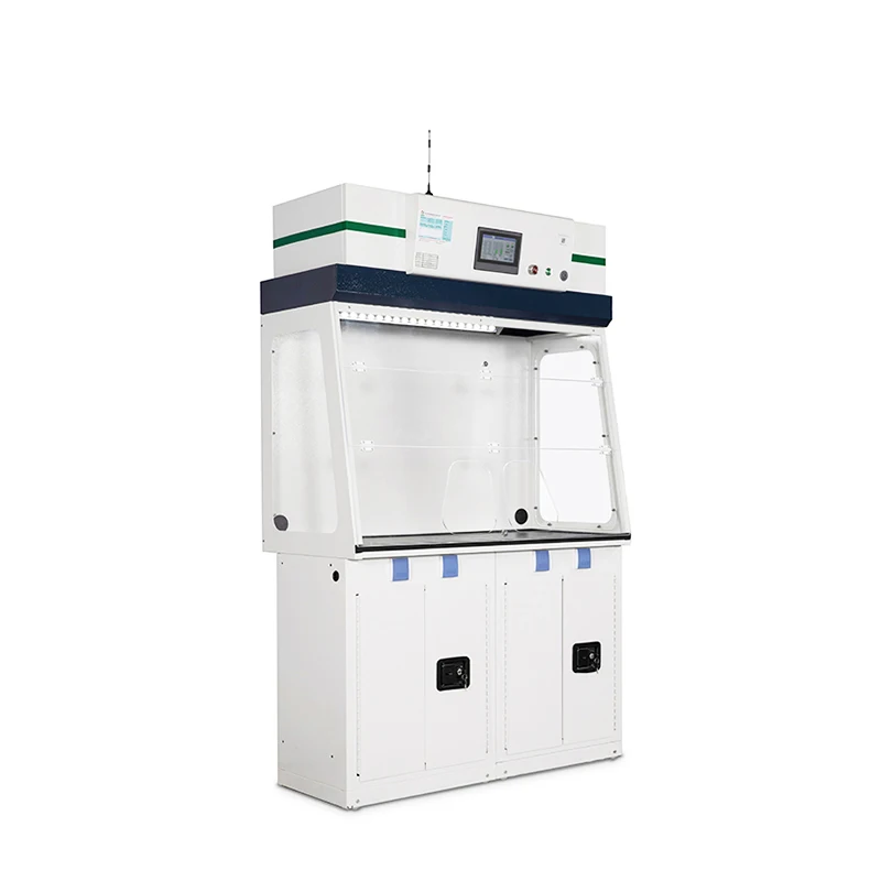 Wincom Lab Workbench with Fume Hood Laminar Flow Laboratory Equipment Chemistry PP Fume Hood Price