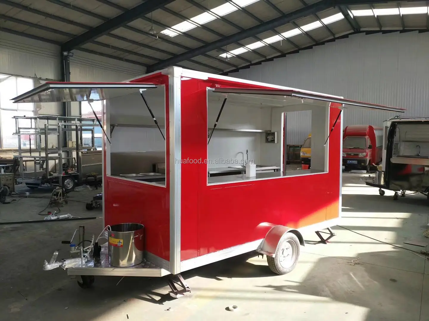 Factory Supplying Grace Mobile Food Trucks Fully Equipped Food Trailer