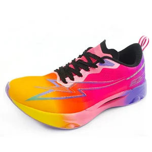 High Quality Customized Carbon Plate Sneakers Multifunctional Breathable Walking and Running Sports Shoes for Spring and Autumn