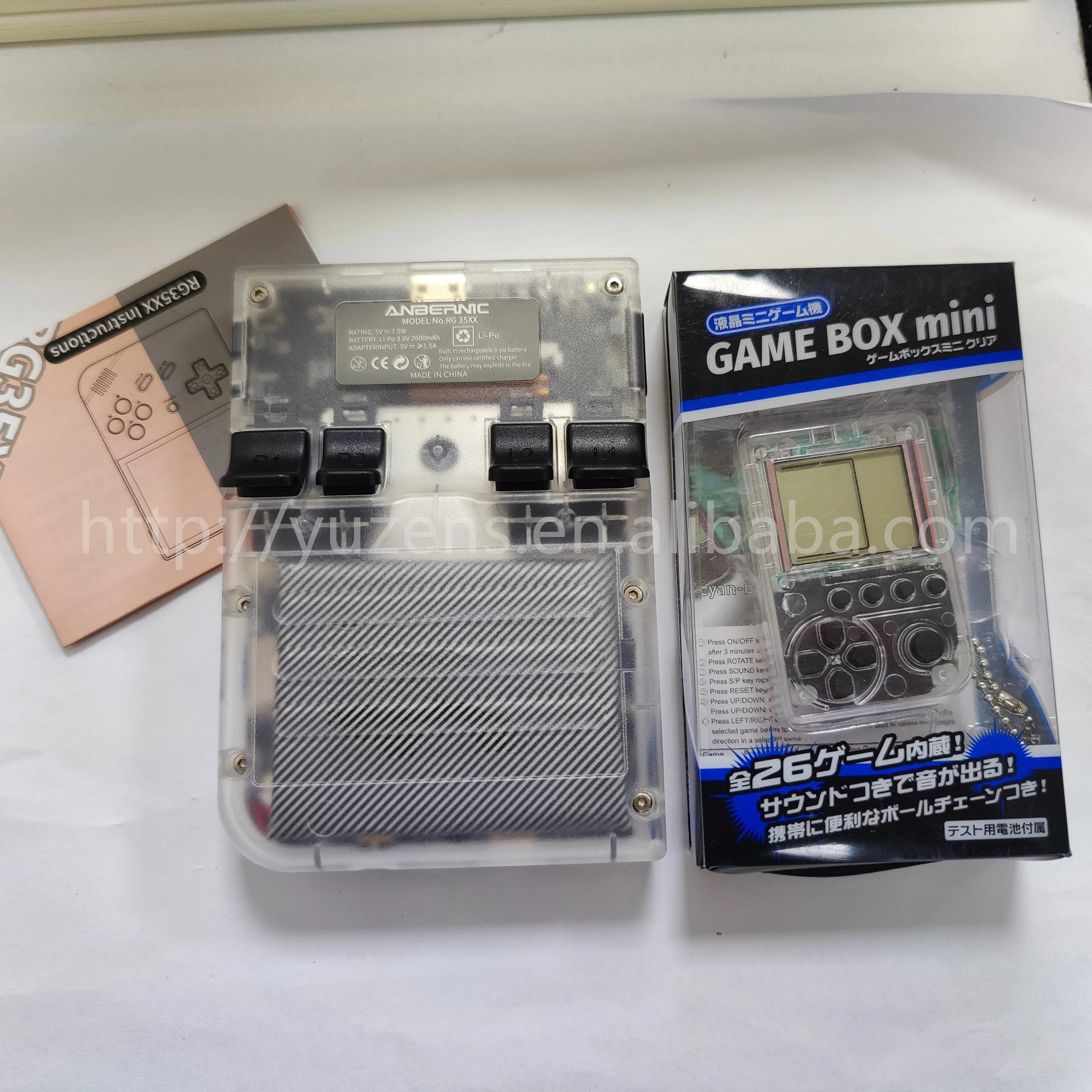 Портативная мини-консоль GBA Pokmon с открытым исходным кодом 64 г +