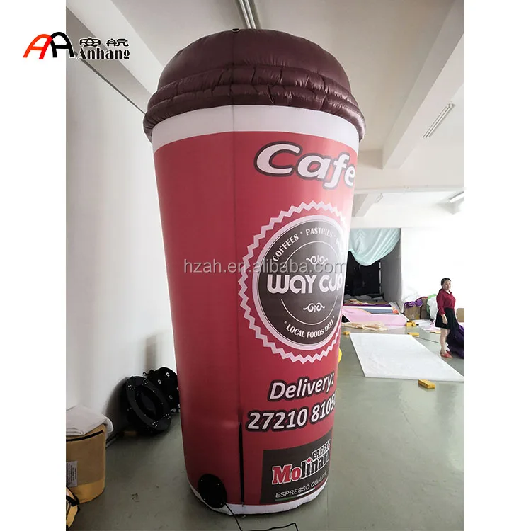 advertising giant inflatable coffee cups model